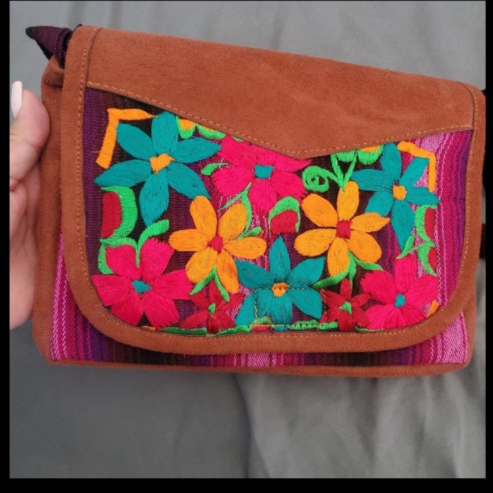 Handmade crossbody bag